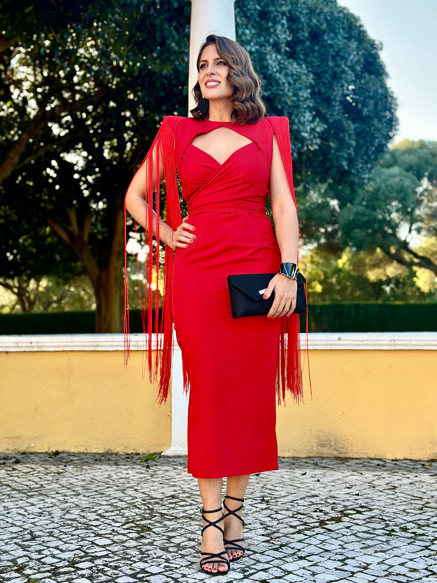 Vestido Vélez Rojo