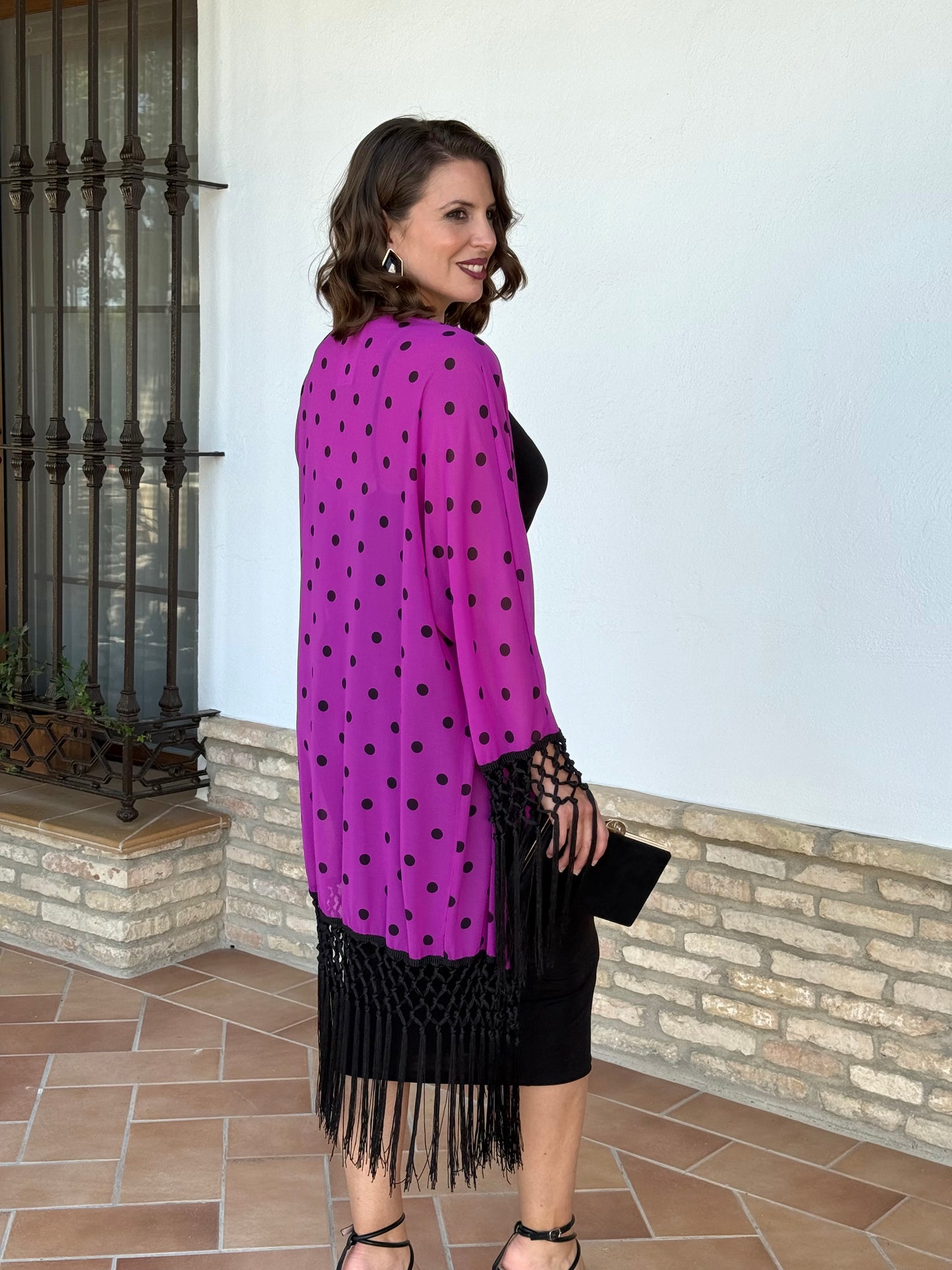 Kimono Lunares Buganvilla