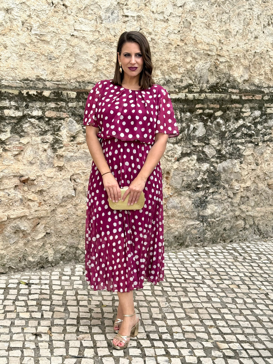 Vestido Bruma Lunar Buganvilla