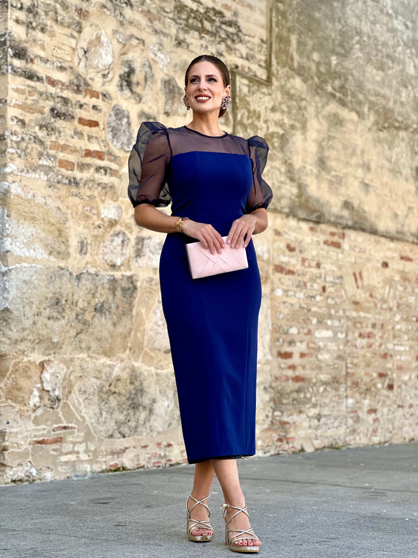 Vestido Mijas Azul Marino