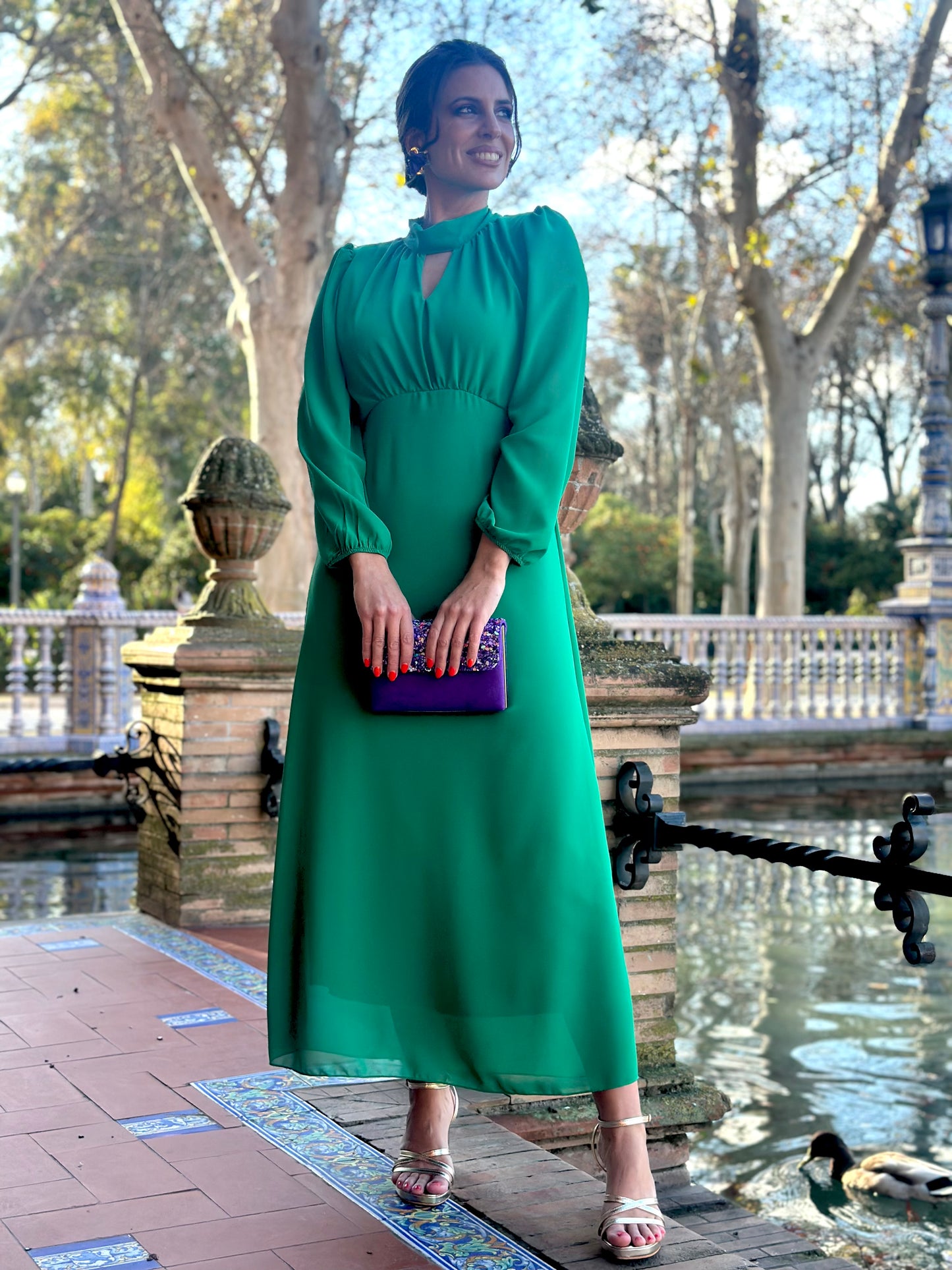 Vestido Alma Verde