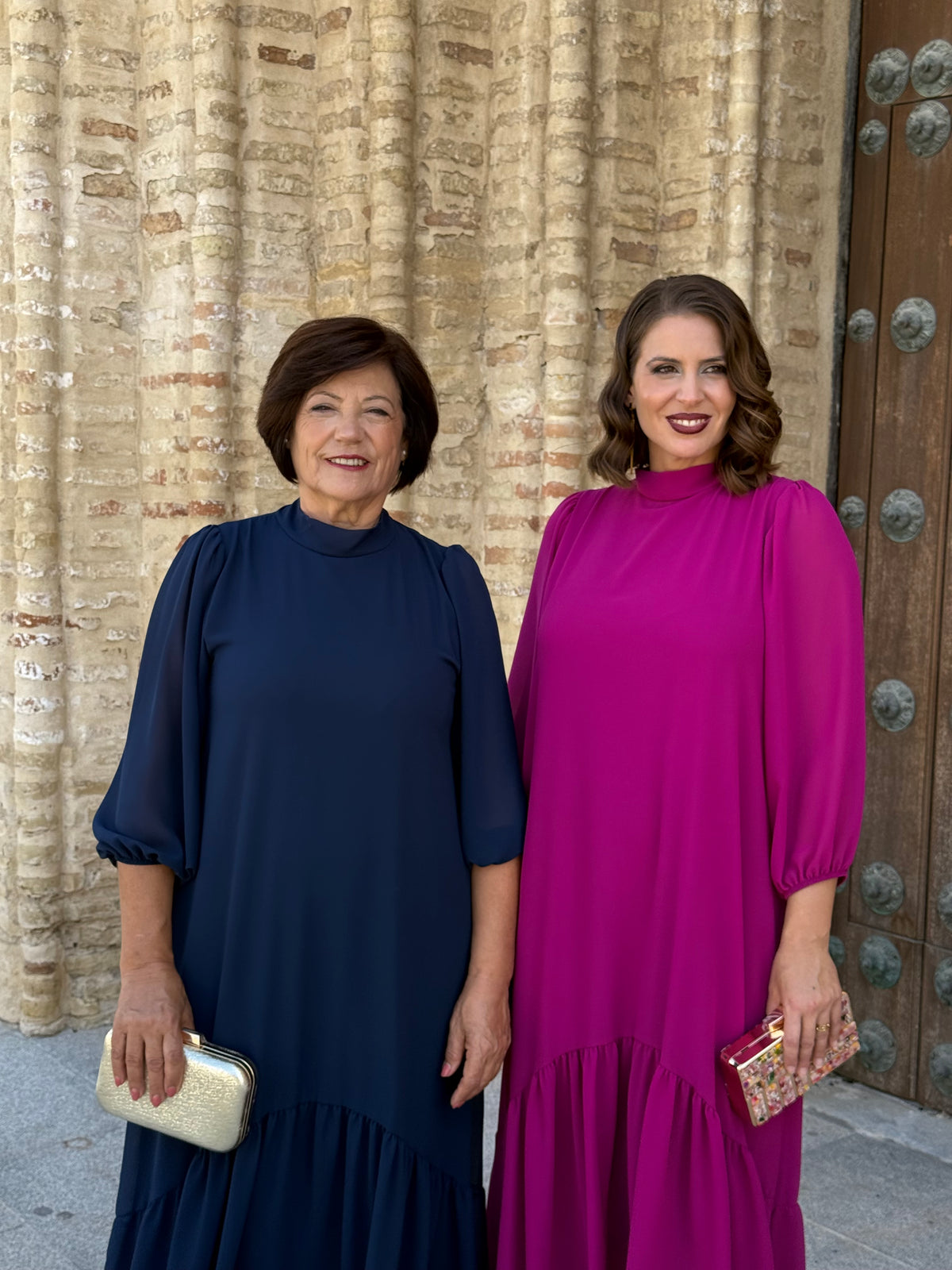 Vestido Amalia Azul Marino