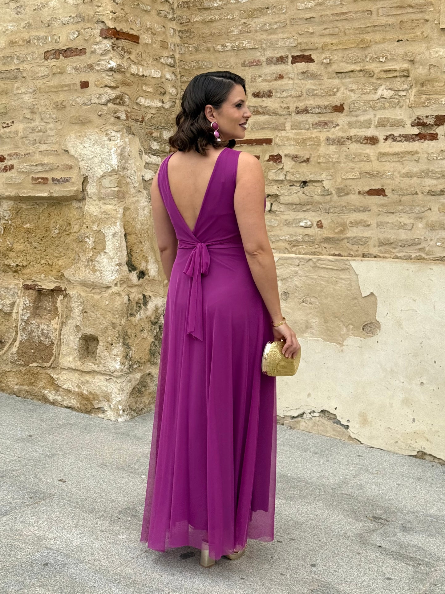 Vestido Sorella Buganvilla
