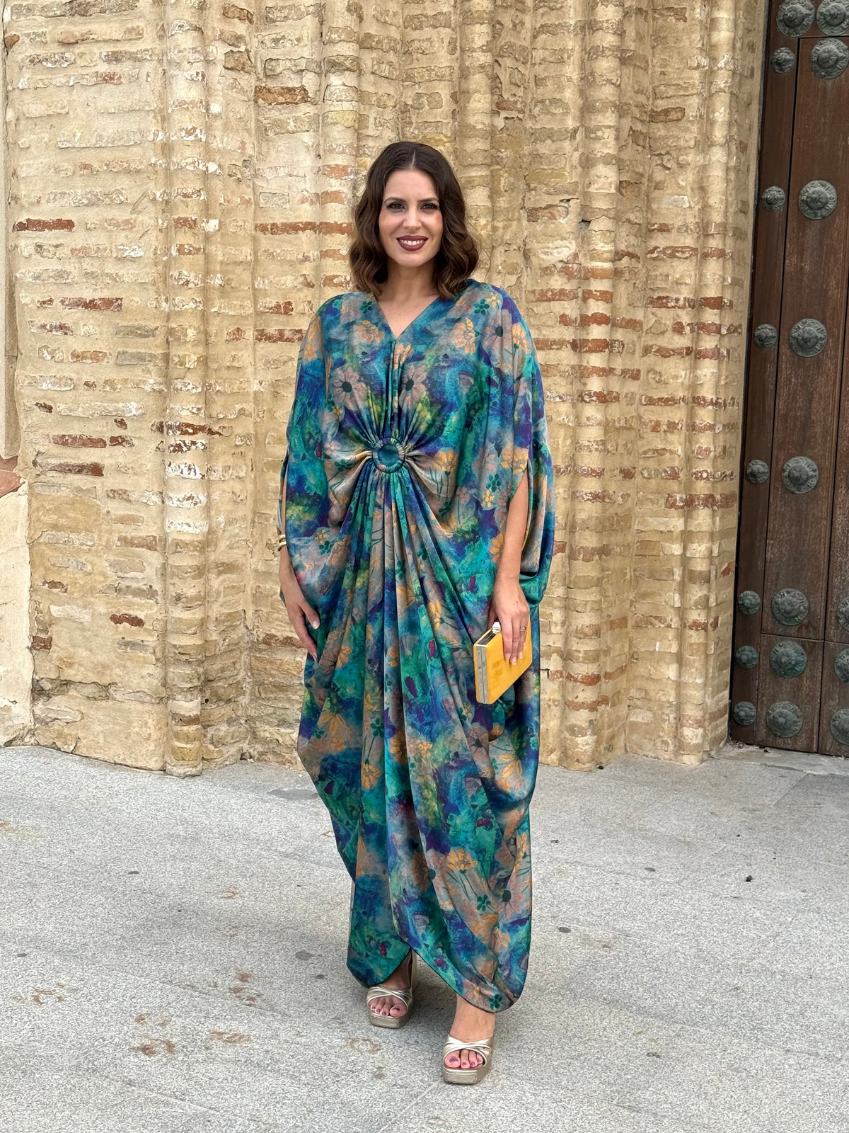 Vestido Olimpia Turquesa