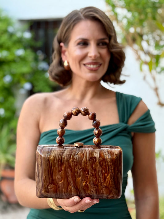Bolso Nácar Marrón