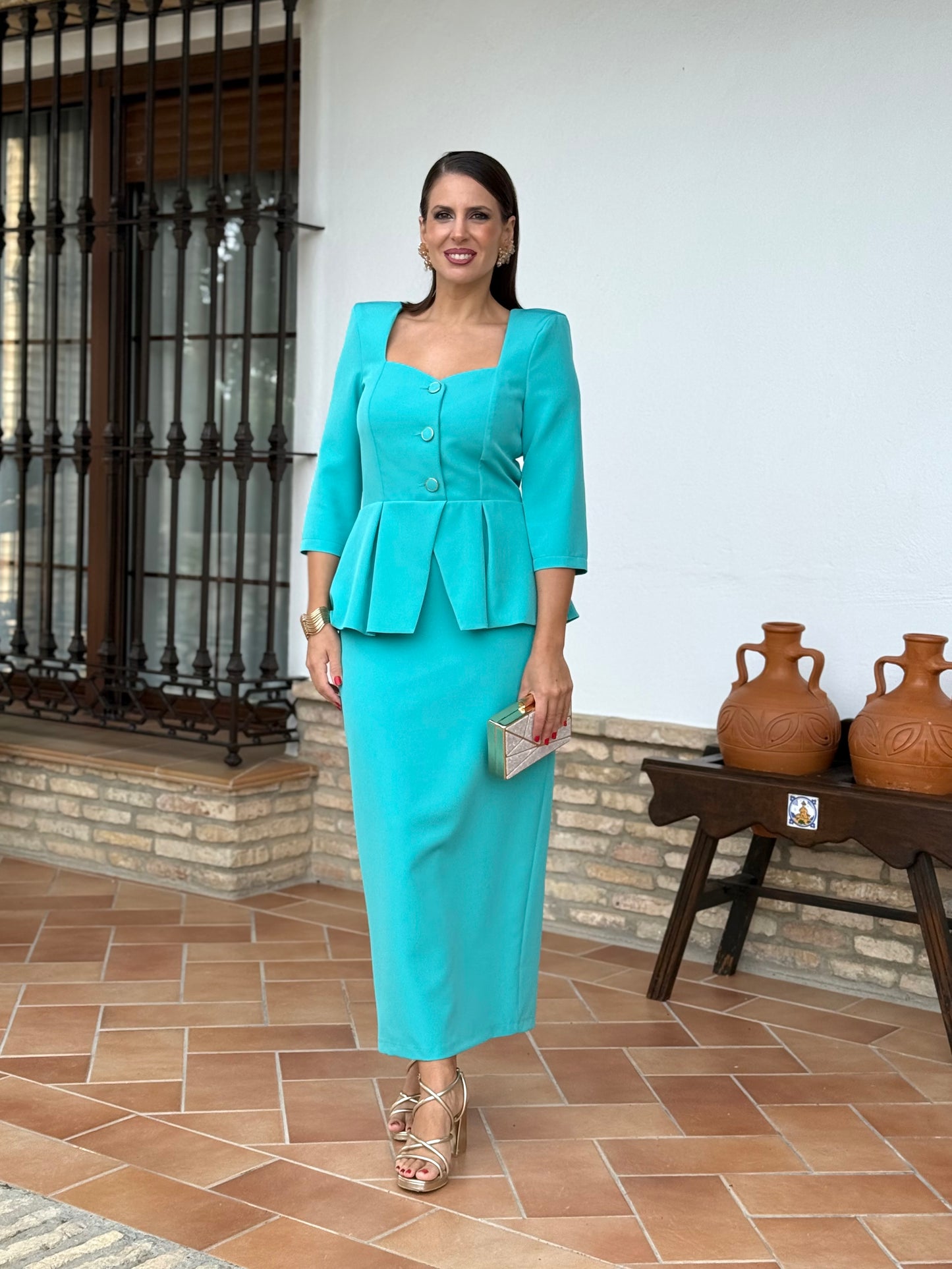 Vestido Soleá Turquesa