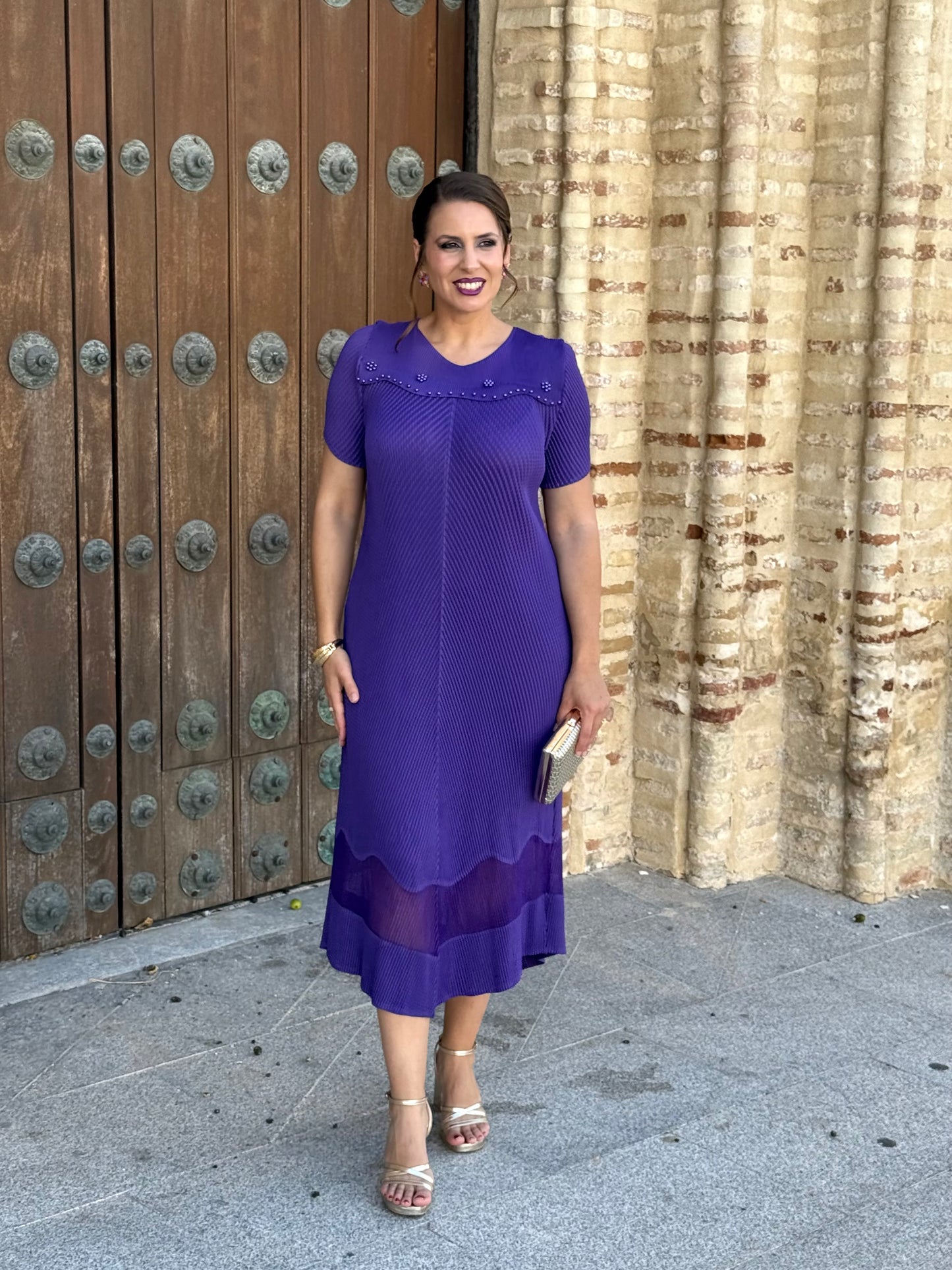 Vestido Liora Morado