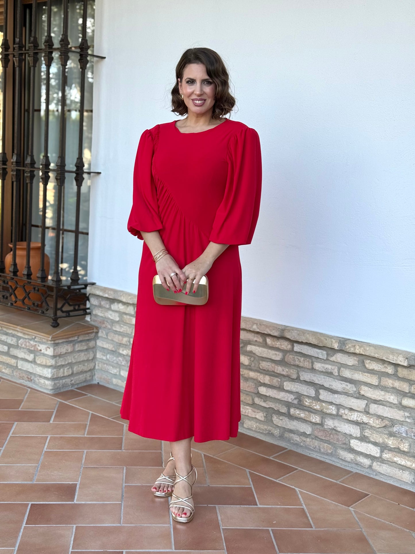 Vestido Nazaret Rojo
