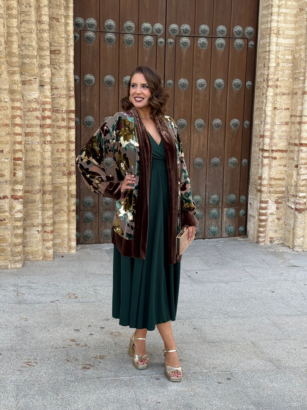 Kimono África Marrón