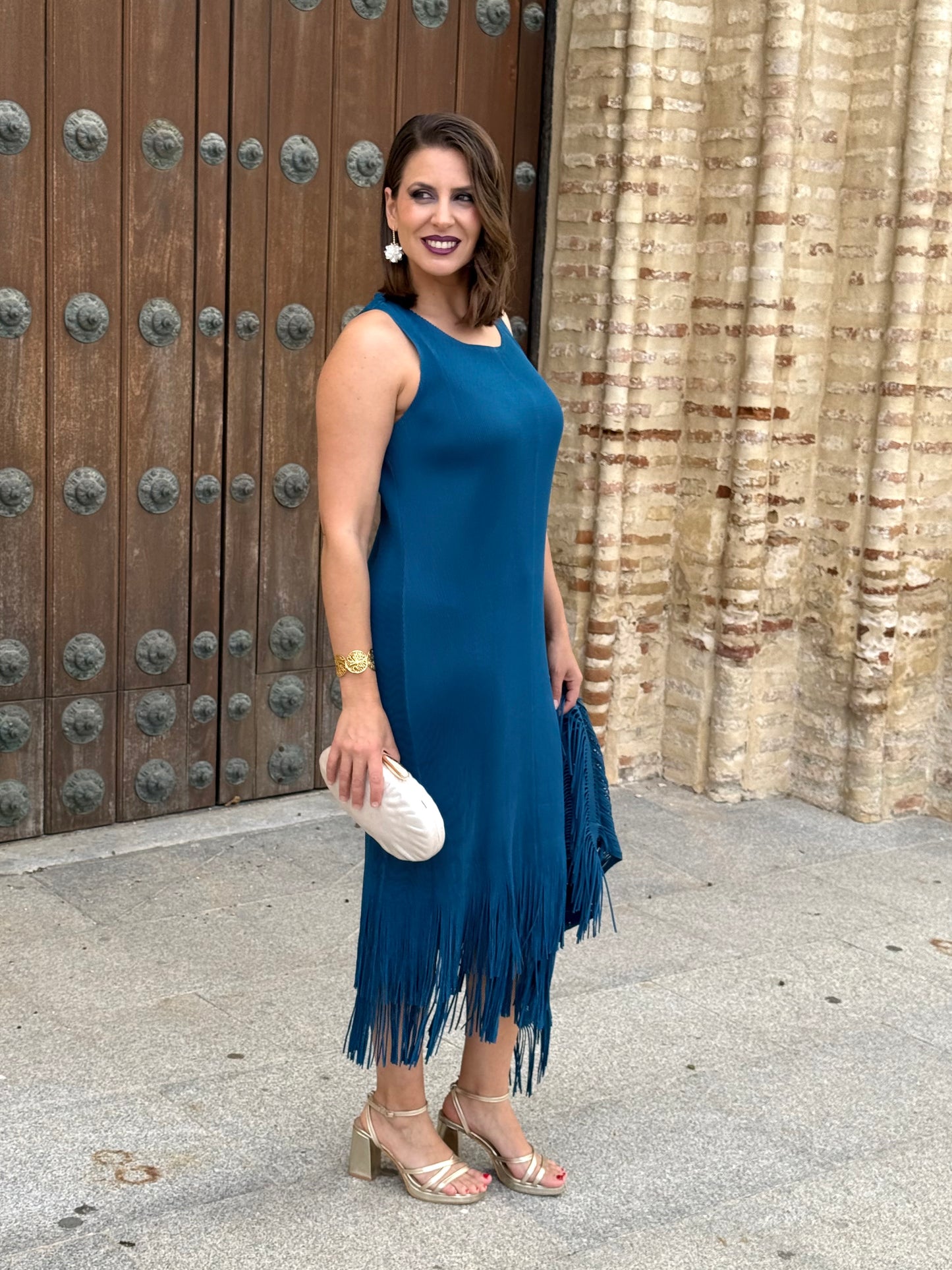 Vestido Soraya Petróleo