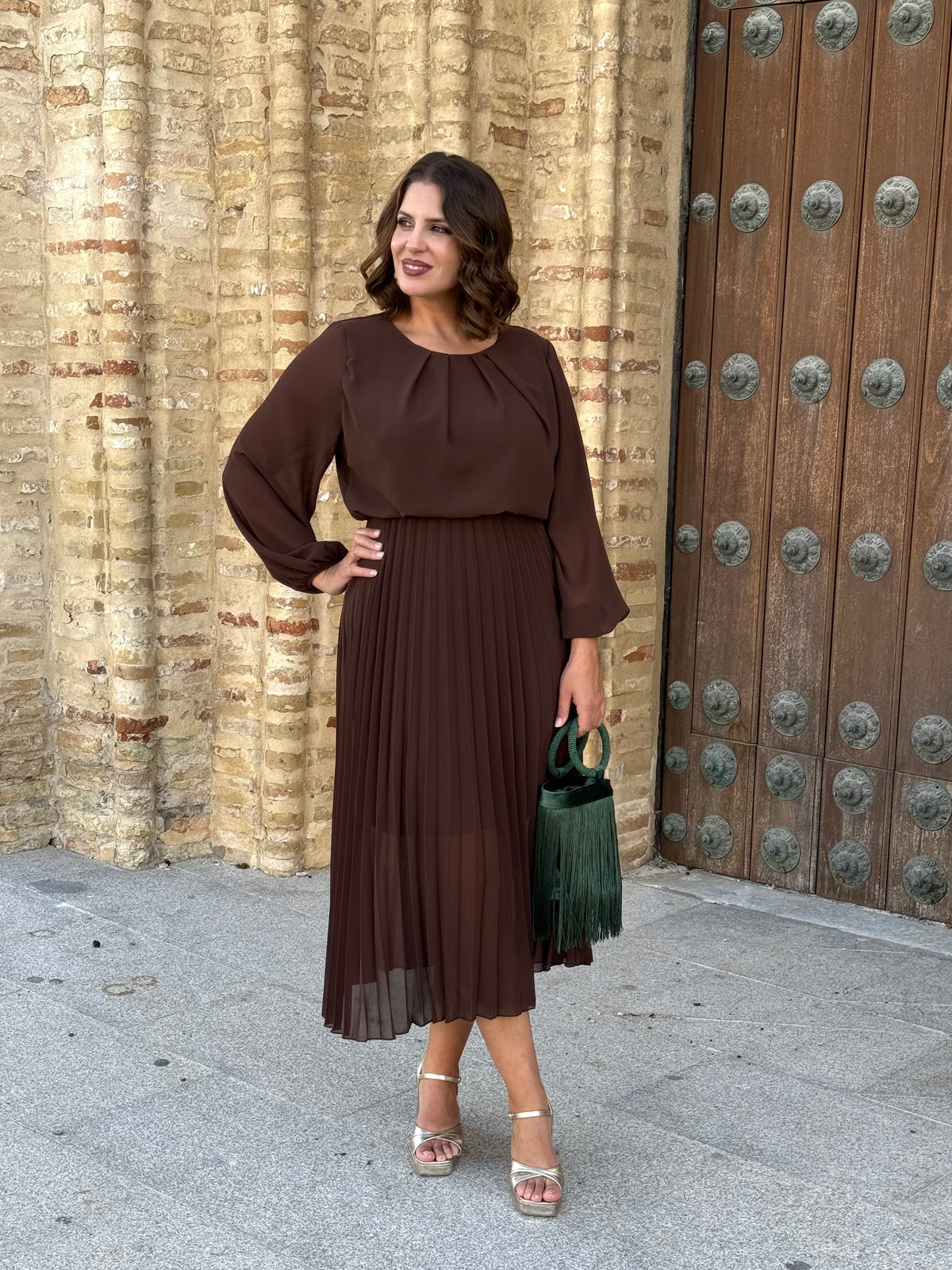 Vestido Bruma Marrón