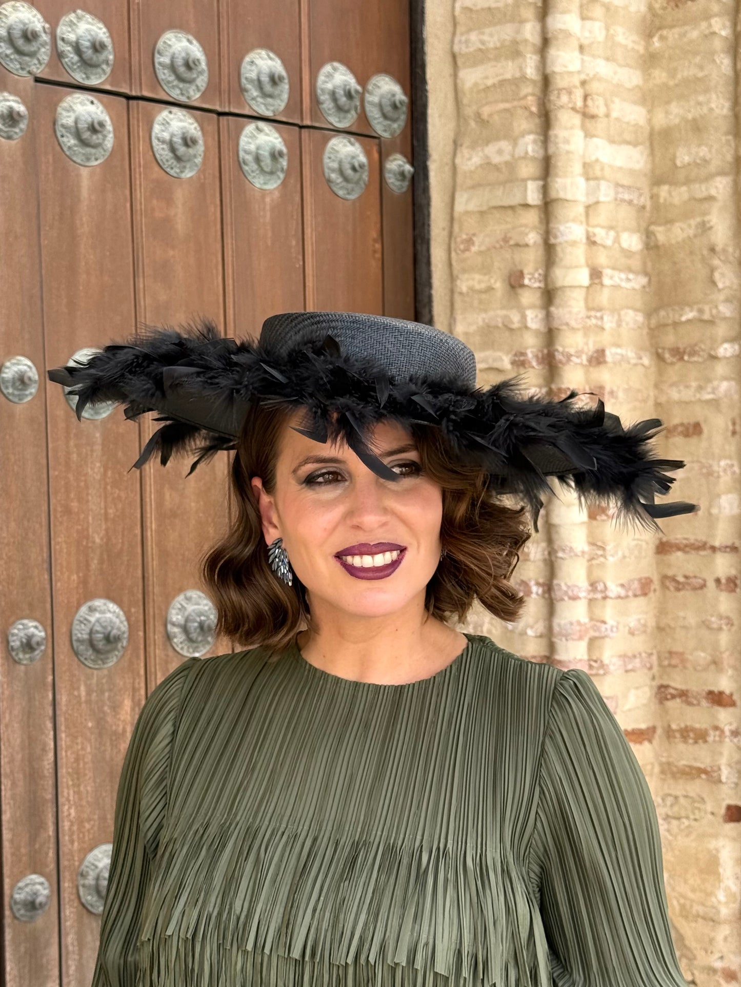 Pamela Pasión Plumas negra