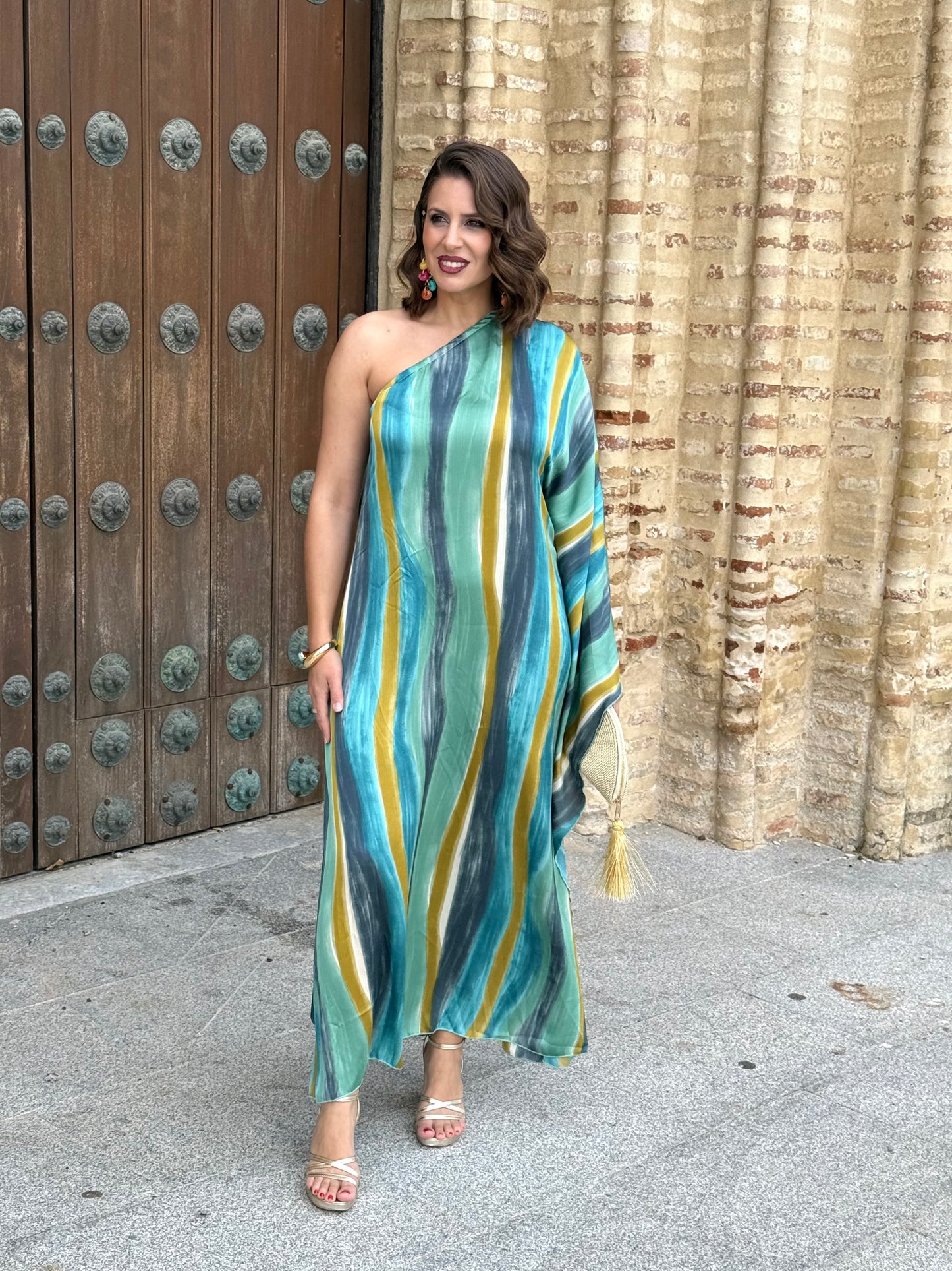 Vestido Casandra Agua Marina