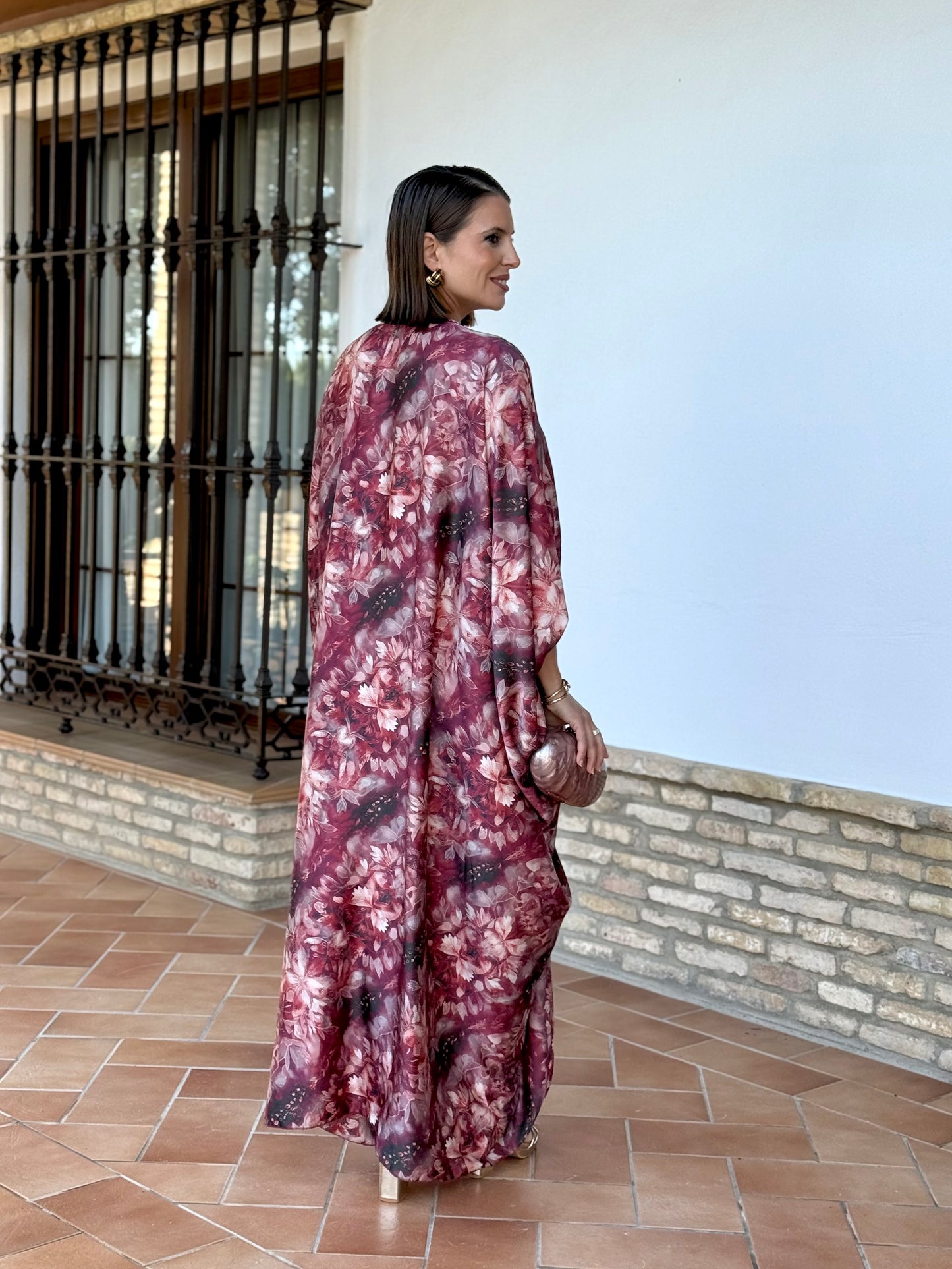 Vestido Olimpia Burdeos