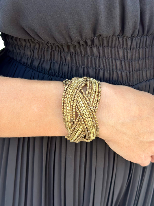Pulsera Isadora Dorada