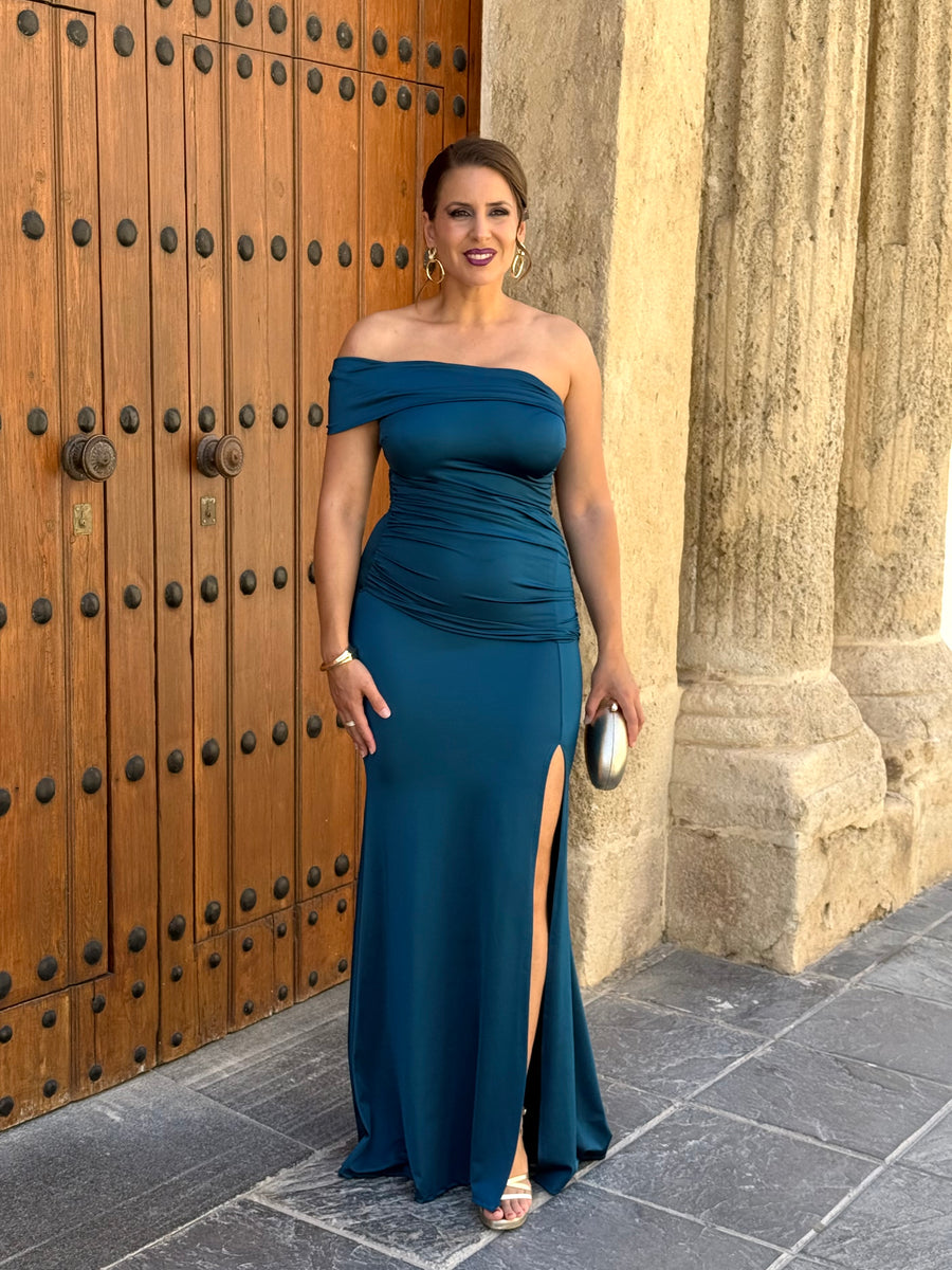 Vestido Vania Petróleo