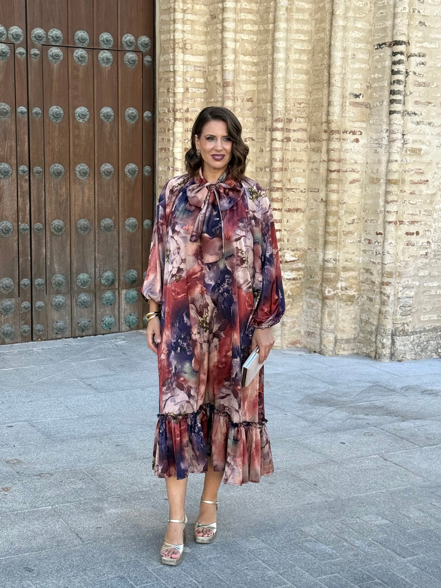 Vestido Karol Burdeos