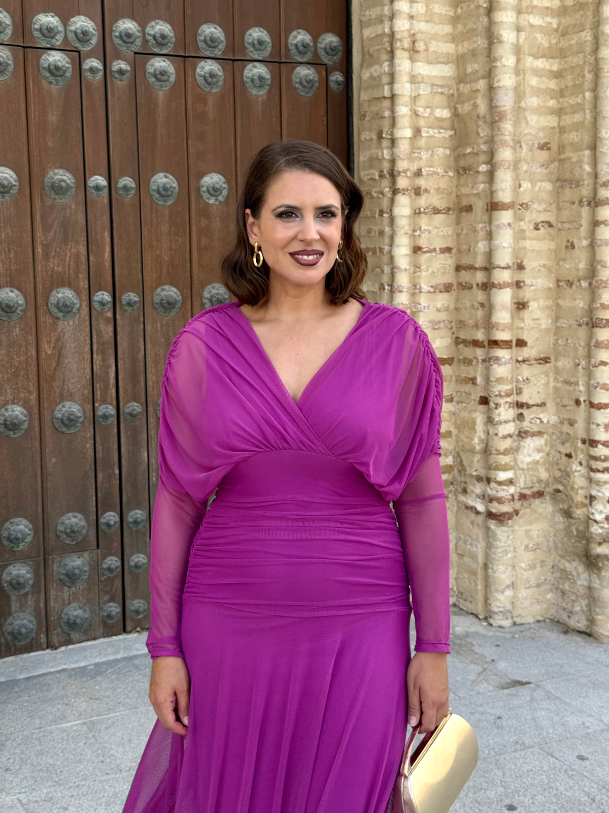 Vestido Graciela Buganvilla