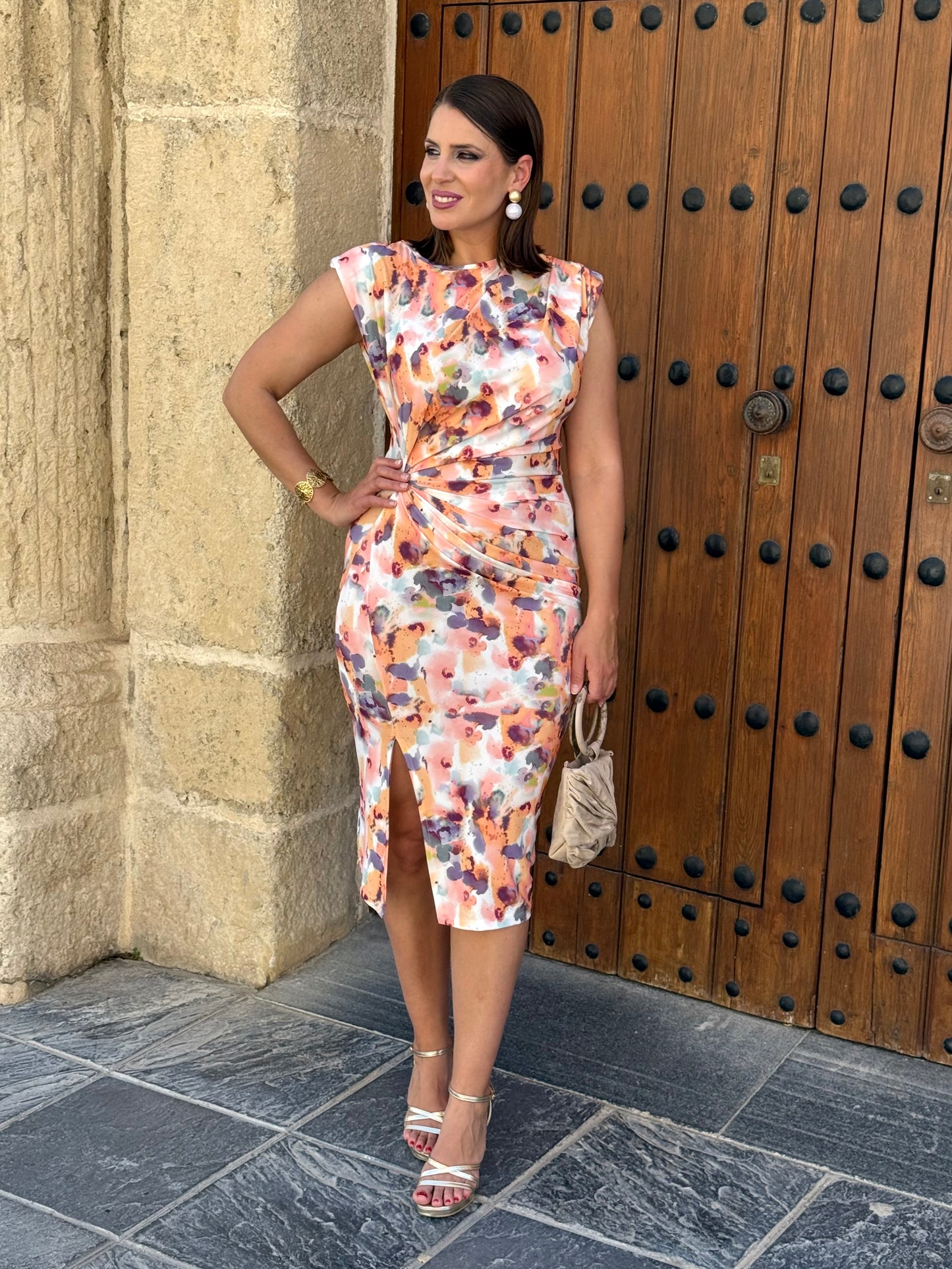 Vestido Pilar Coral