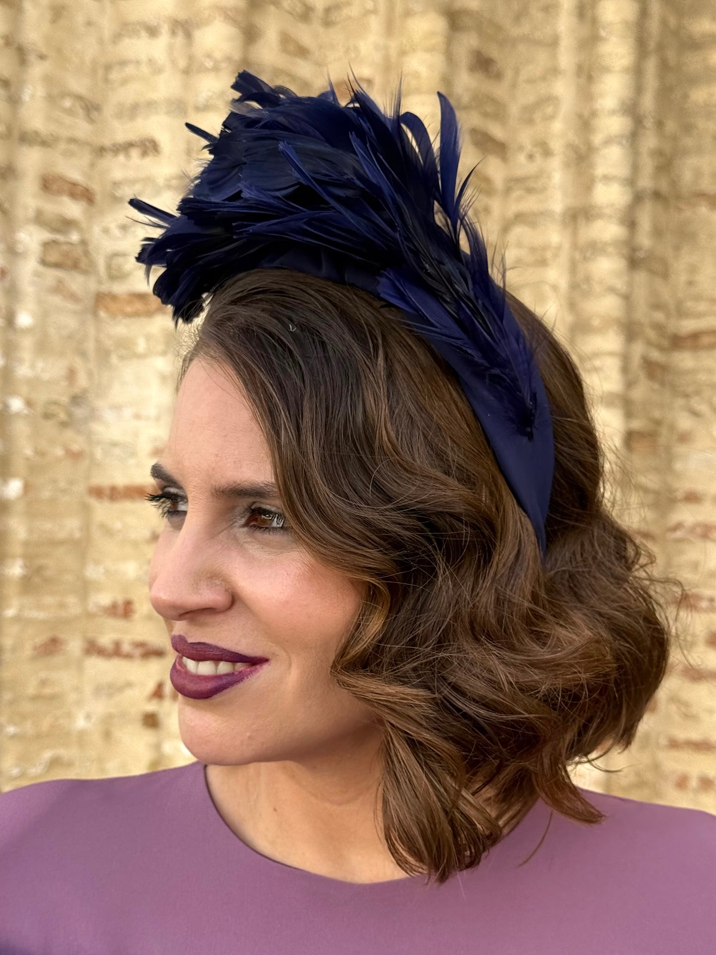 Diadema Aracena Azul Marino