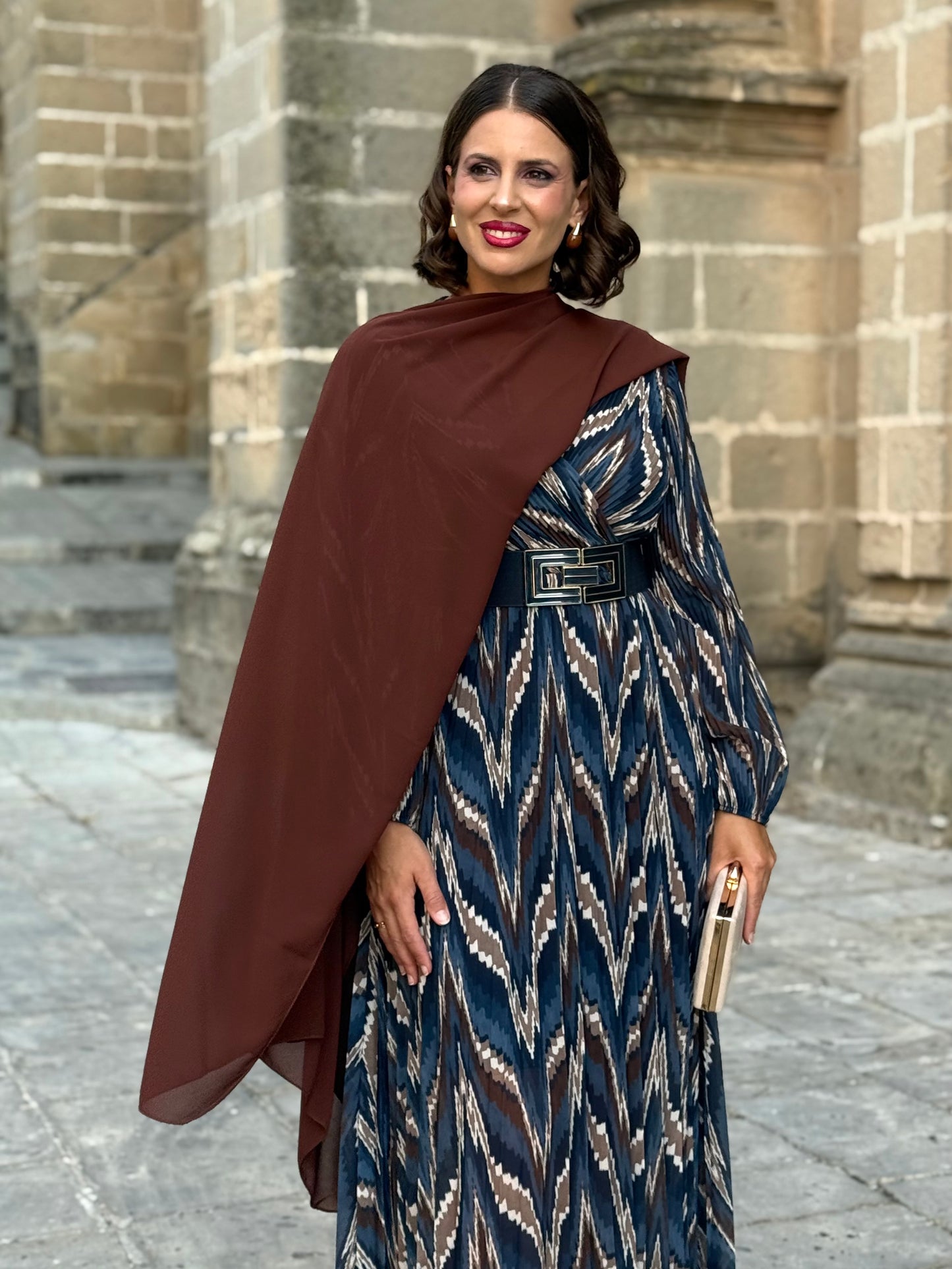 Capa de Gasa Marrón