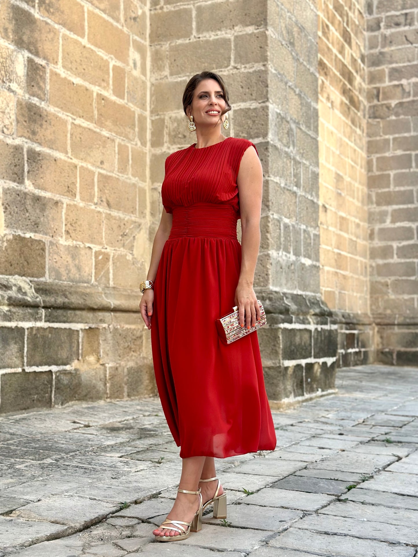 Vestido Nael Teja