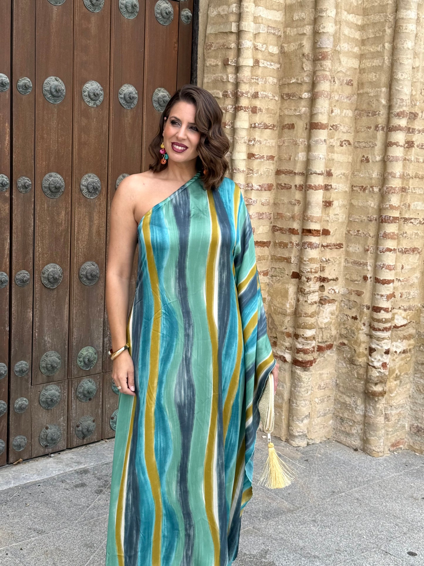 Vestido Casandra Agua Marina