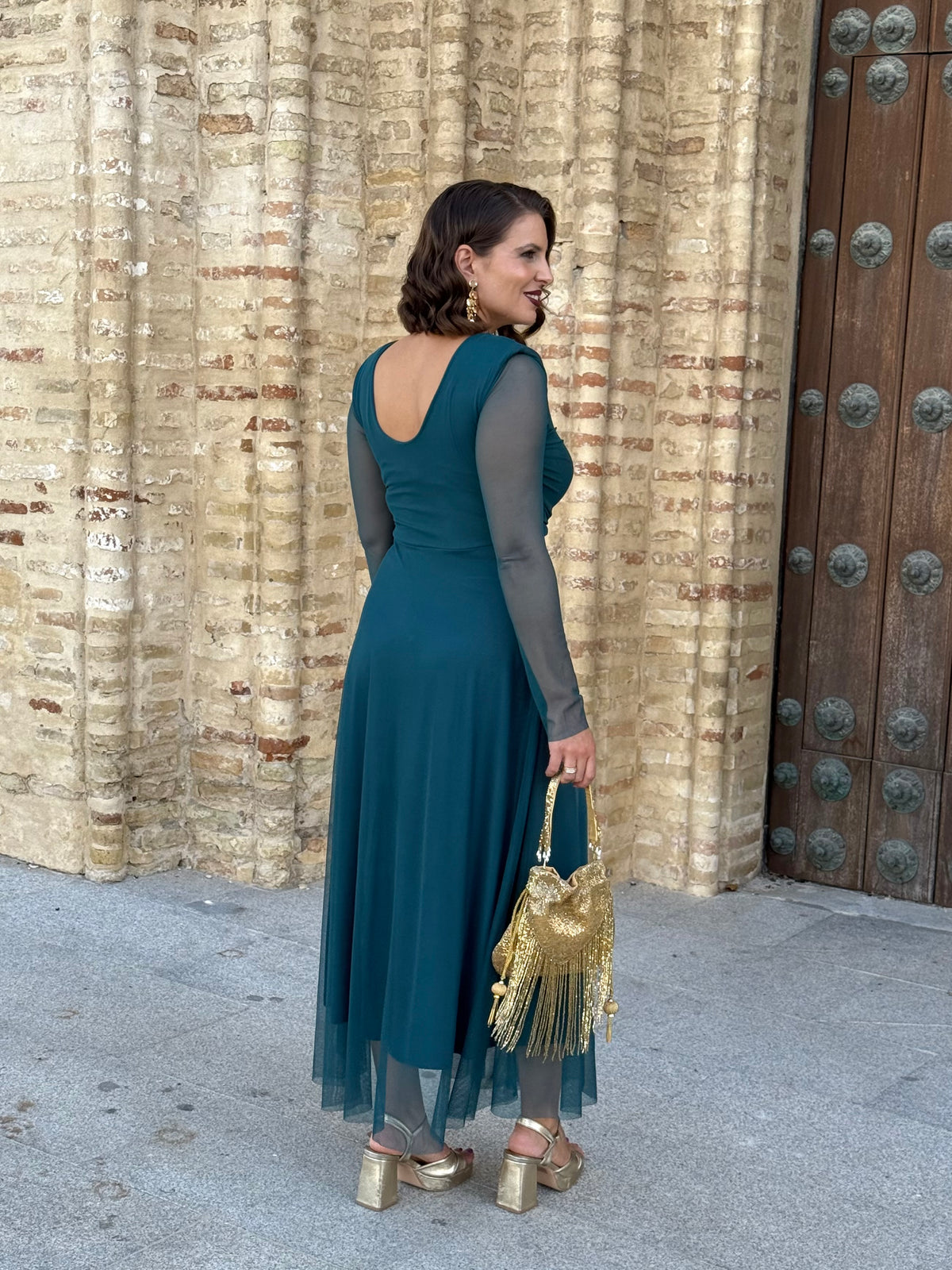 Vestido Dulcinea Turquesa