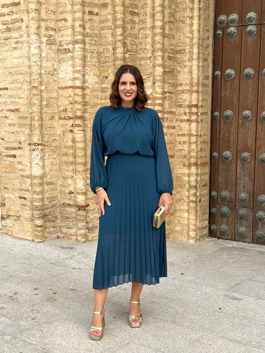 Vestido Julieta Petróleo