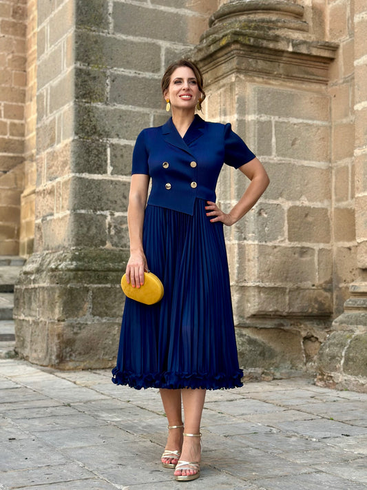 Vestido Siena Marino