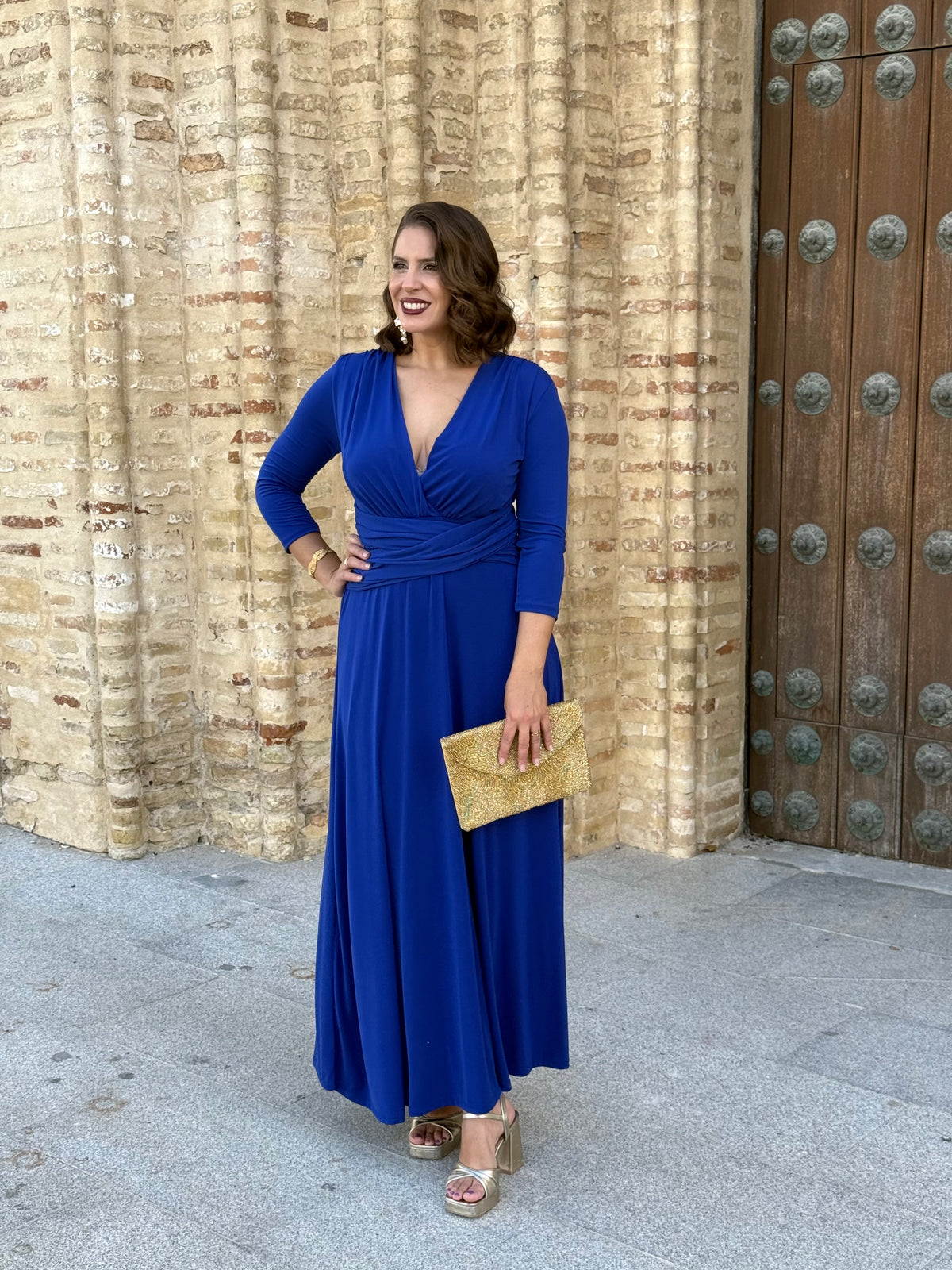 Vestido Nora Azul Klein