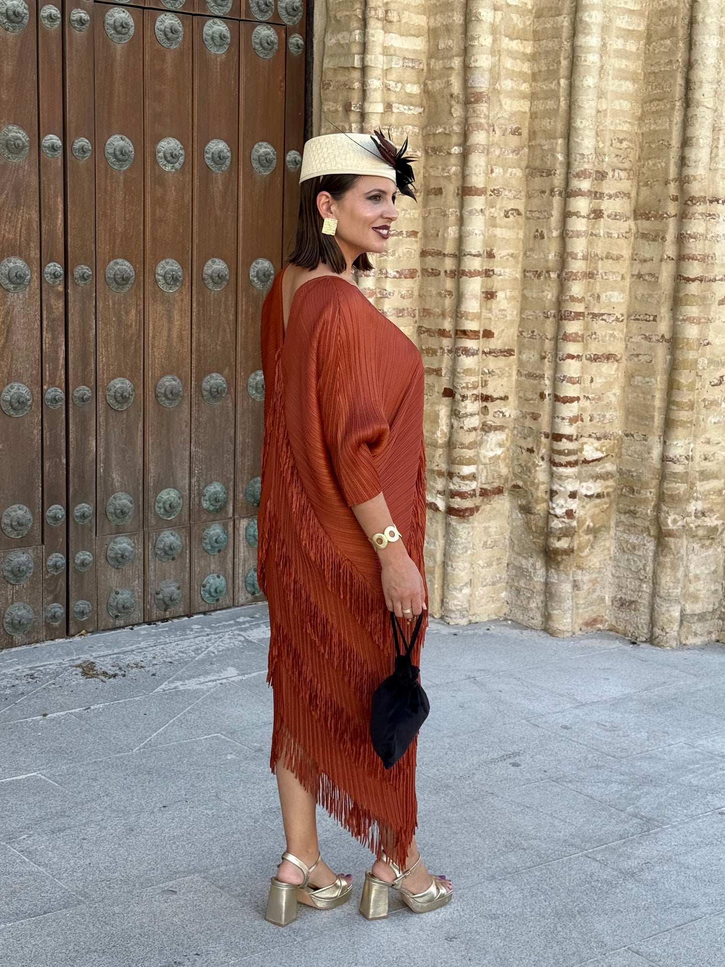 Vestido Adela Teja