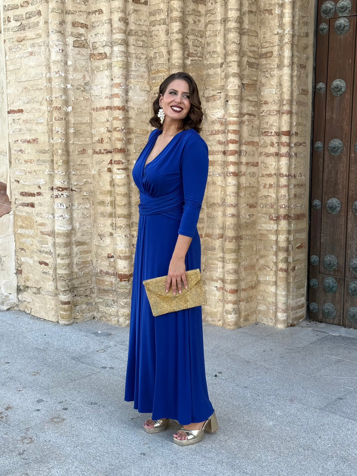 Vestido Nora Azul Klein