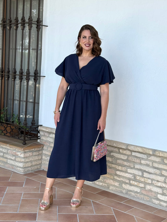 Vestido Ana Azul Marino