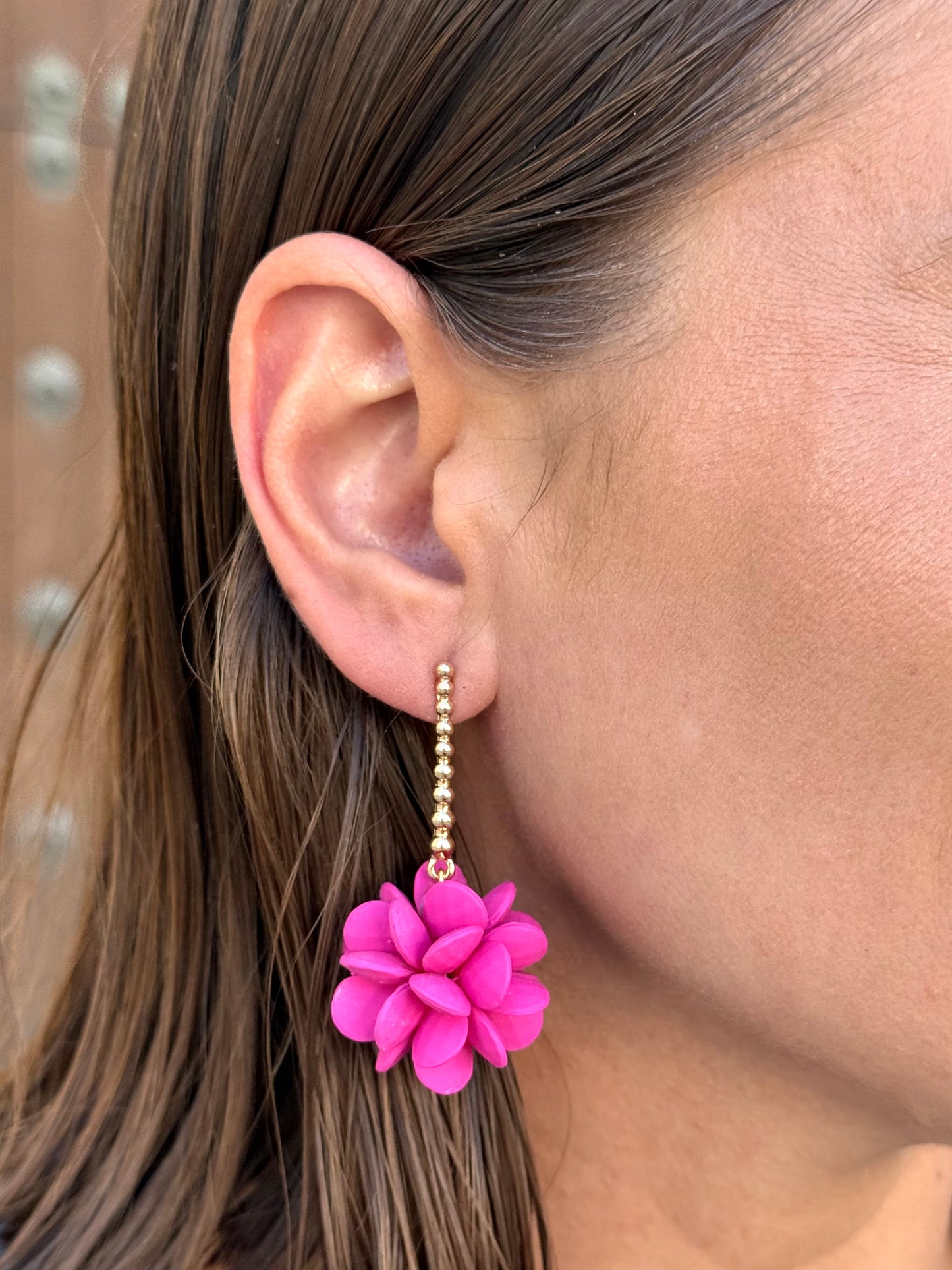 Pendientes Granada Fucsia