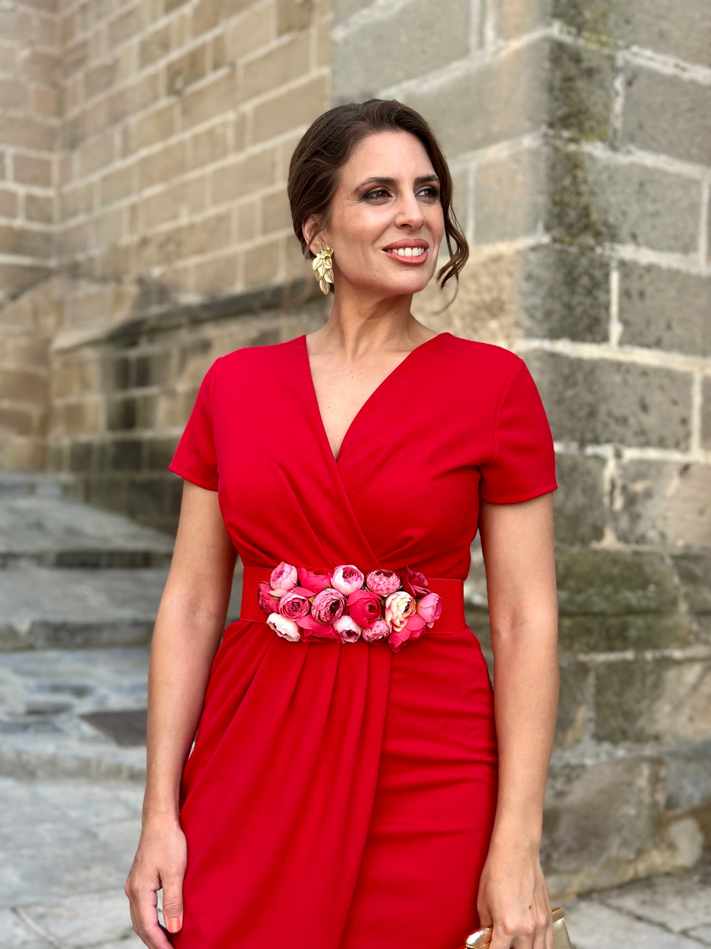 Vestido Amapola Rojo