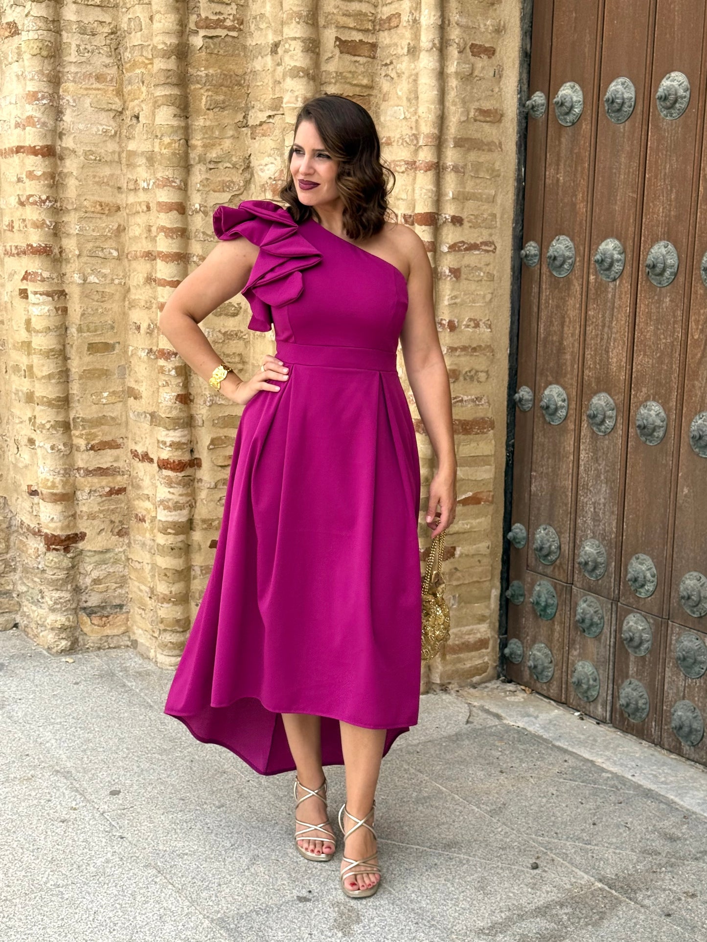 Vestido Nayara Buganvilla