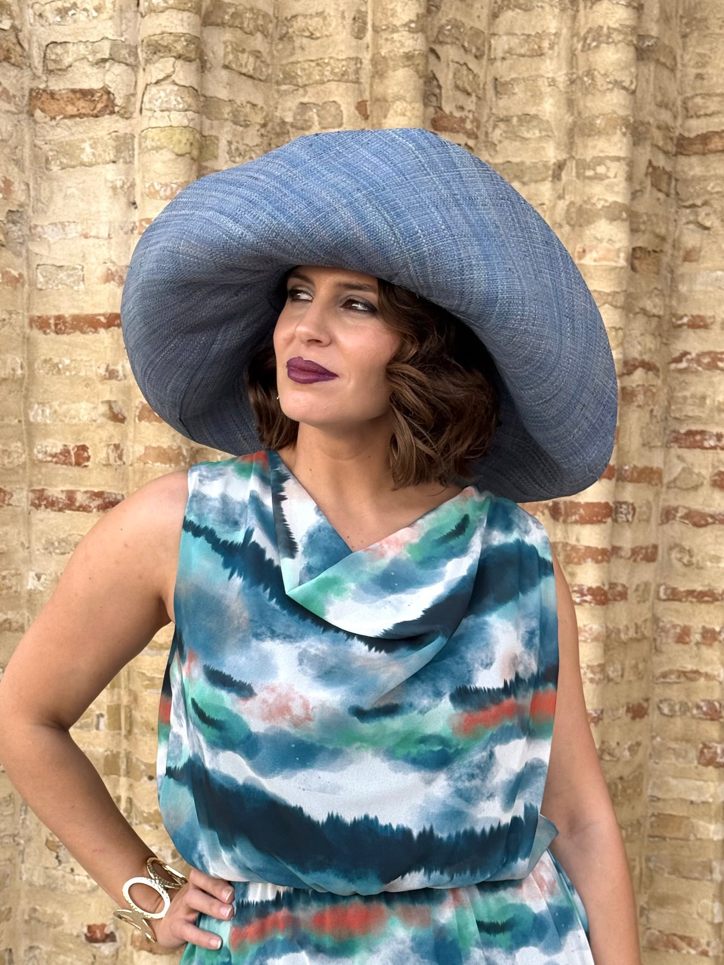 Pamela Cala Azul Acero