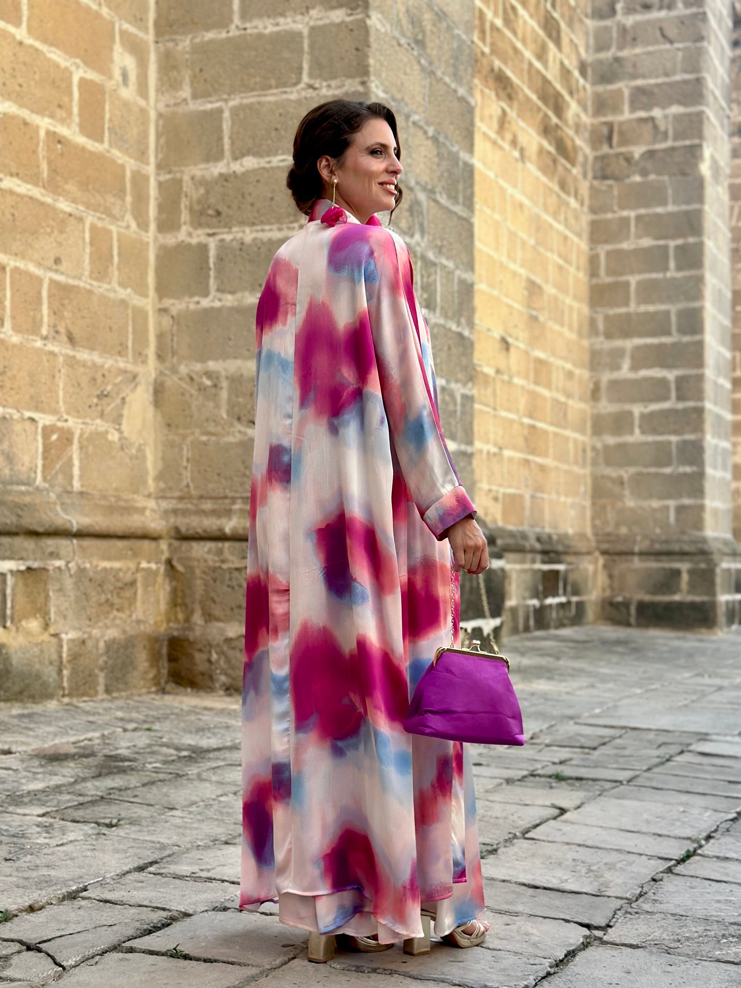 Conjunto Kimono Marea Buganvilla