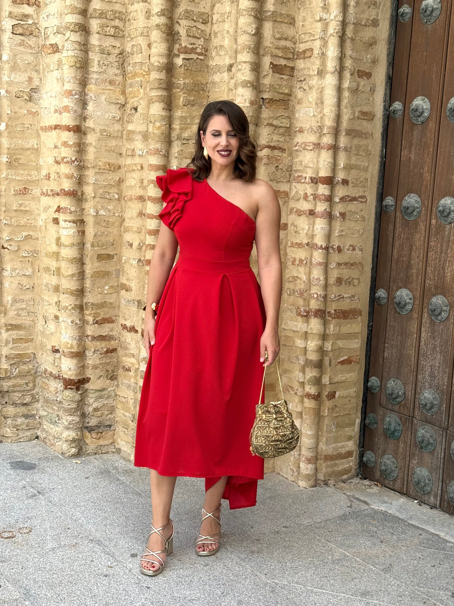 Vestido Nayara Rojo