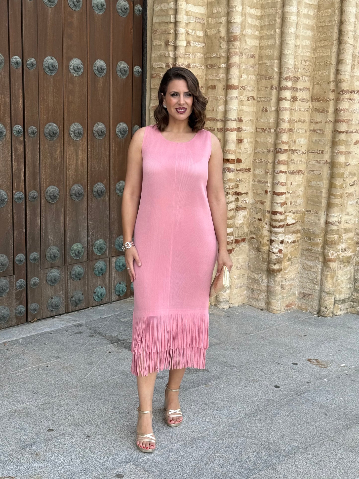 Vestido Soraya Rosa