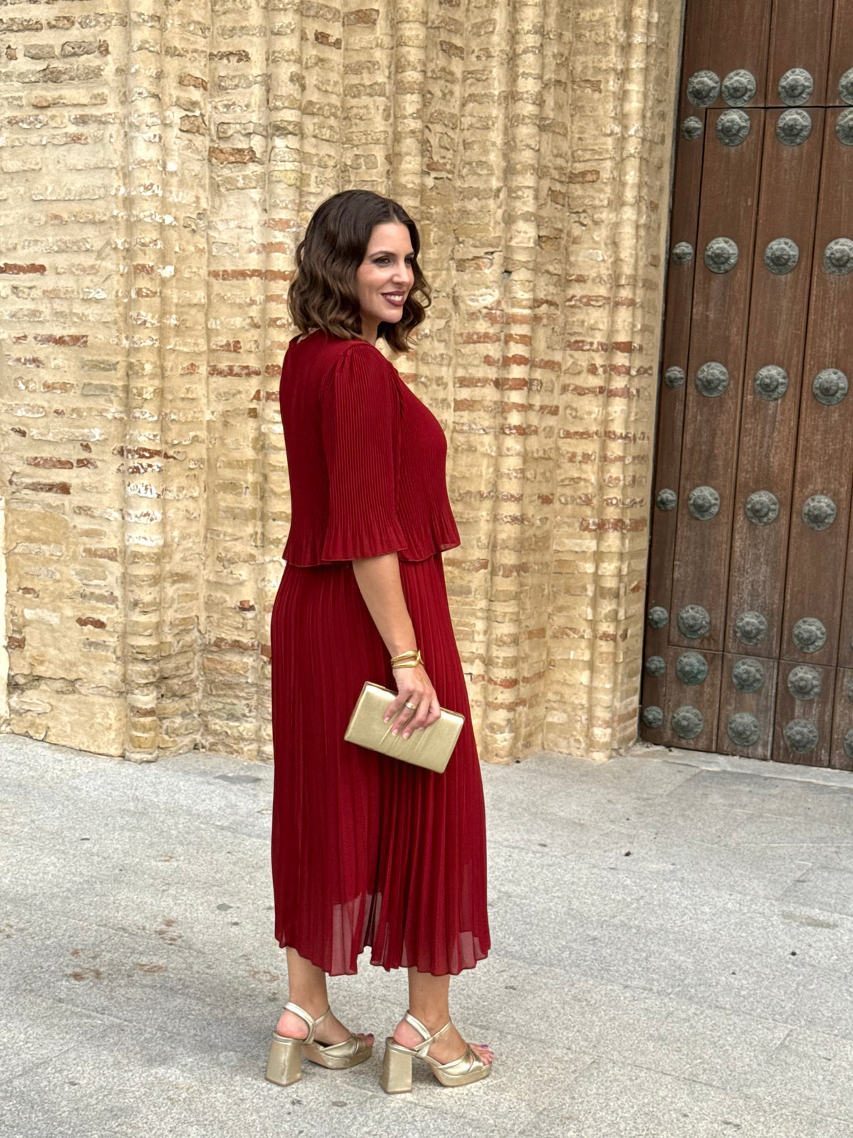 Vestido Altea Teja