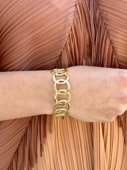 Pulsera Elena Dorada