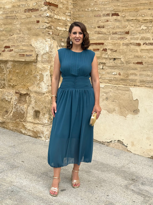 Vestido Nael Petróleo
