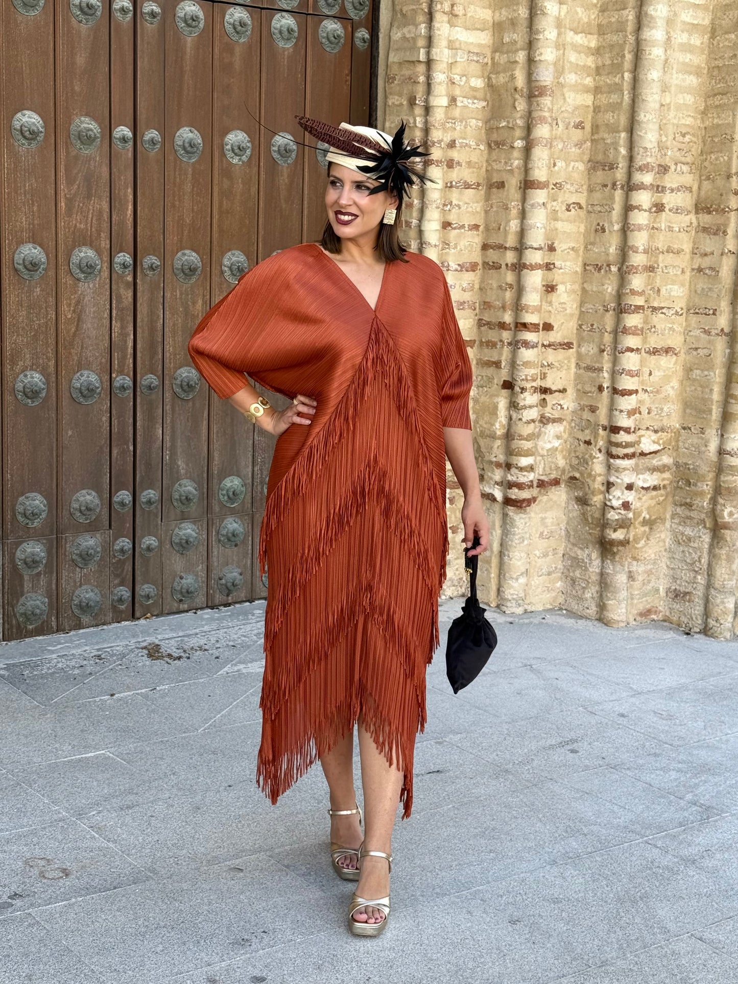 Vestido Adela Teja