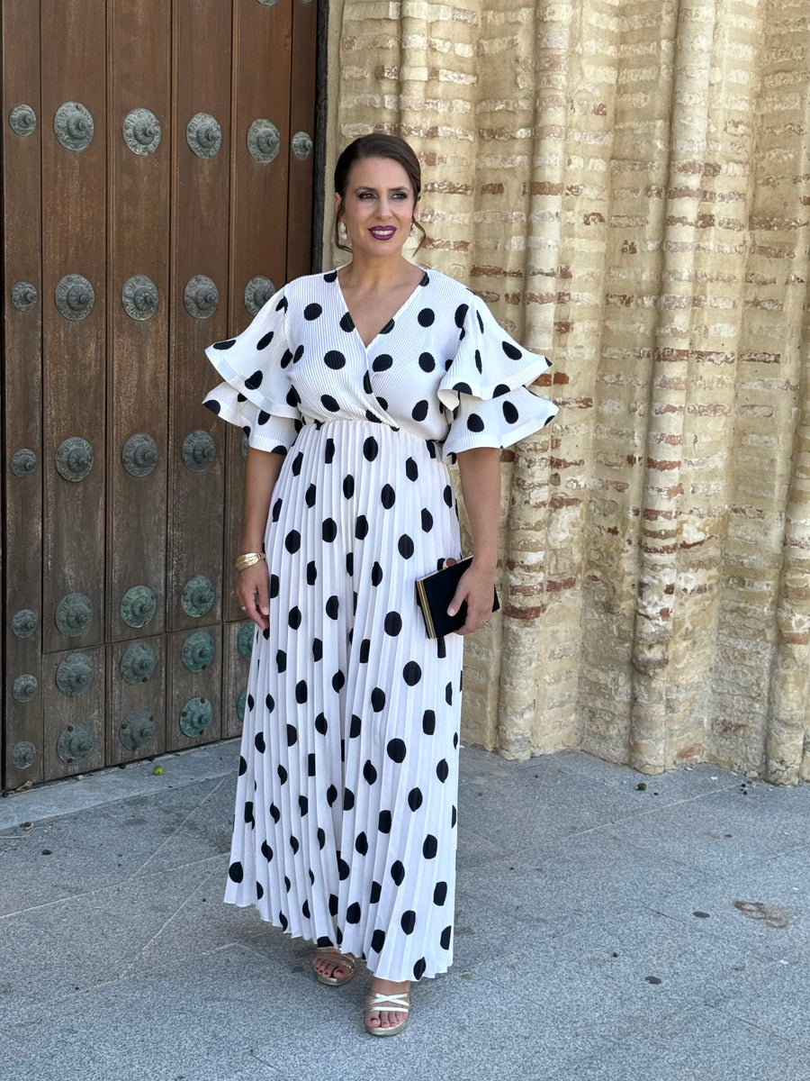 Vestido Dalia Lunar Blanco