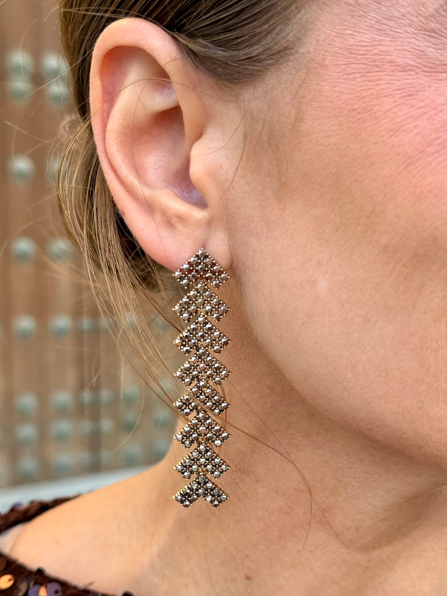 Pendientes Gijón Dorado Oscuro