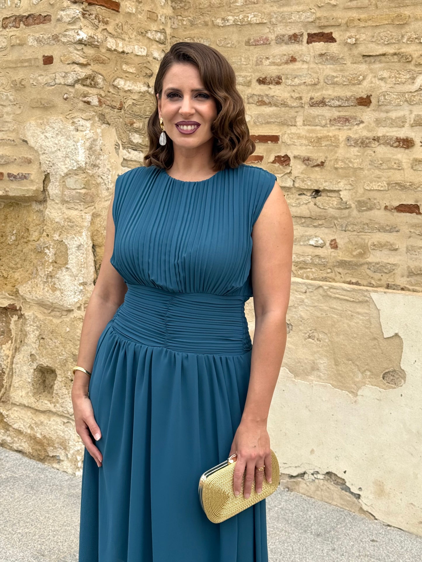 Vestido Nael Petróleo