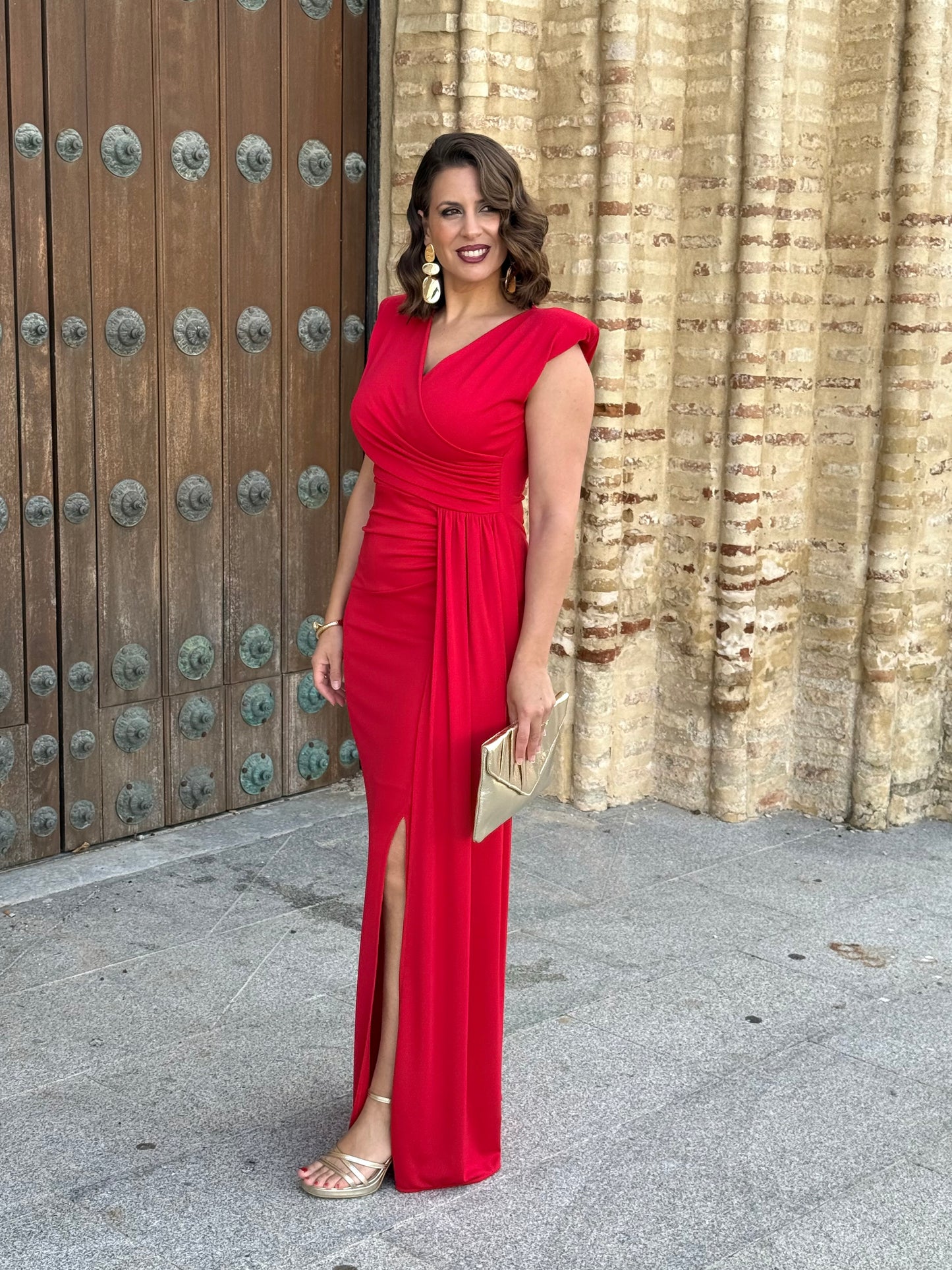 Vestido Rociana Rojo