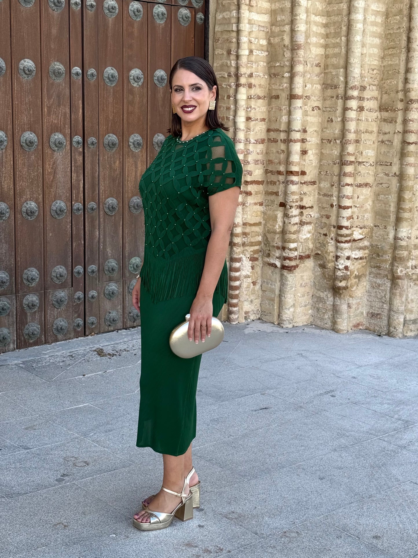Vestido Esmeralda Verde